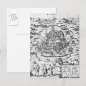 Postale Carte du Mexique (Devant / Derrière)
