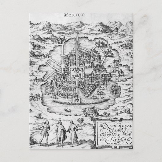 Postale Carte du Mexique (Devant)