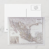 Postale Carte du Mexique 2 (Devant / Derrière)