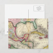 Postale Carte Du Mexique, Amérique Centrale (Devant / Derrière)