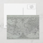 Postale Carte du monde 10 (Devant / Derrière)
