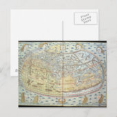 Postale Carte du monde 2 (Devant / Derrière)