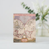 Postale Carte du monde antique (Debout devant)