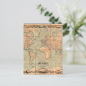 Postale Carte du monde antique 4 (Debout devant)