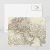 Postale Carte du Monde connu des anciens (Devant / Derrière)