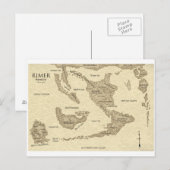 Postale Carte du Monde Rimarien 2009 (Devant / Derrière)