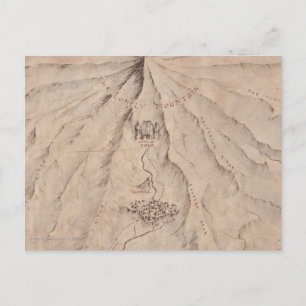 Postale Carte du mont Lonley