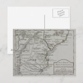 Postale Carte du Mozambique, Afrique (Devant / Derrière)