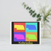 Postale Carte du Nebraska (Debout devant)