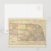 Postale Carte du Nebraska (1902) (Devant / Derrière)