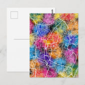 Postale Carte du Népal de Katmandou (Devant / Derrière)