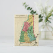 Postale Carte Du New Hampshire (Debout devant)