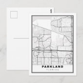 Postale Carte du parc (Devant / Derrière)