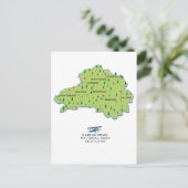 Postale Carte du parc national du Caire (Debout devant)