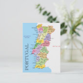 Postale Carte du Portugal (Debout devant)