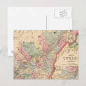 Postale Carte du Québec par Mitchell (Devant / Derrière)
