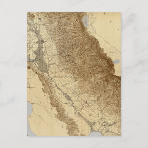 Postale Carte Du San Joaquin
