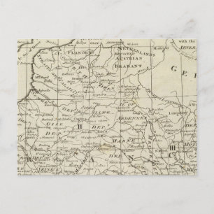 Postale Carte du Siège de Guerre en France