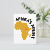 Postale Carte du Sud-Soudan (Debout devant)