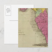 Postale Carte du territoire de Floride (Devant / Derrière)