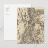 Postale Carte du territoire de l'Utah (Devant / Derrière)