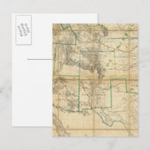 Postale Carte Du Territoire Des États-Unis 2 (Devant / Derrière)