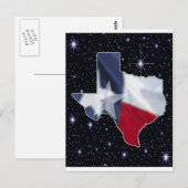 Postale Carte du Texas (Devant / Derrière)