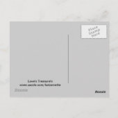 Postale Carte du trésor de l'amour (Dos)