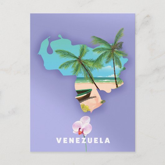 Postale carte du Venezuela (Devant)