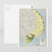 Postale Carte du Vietnam du Sud Septembre 1972 (Devant / Derrière)