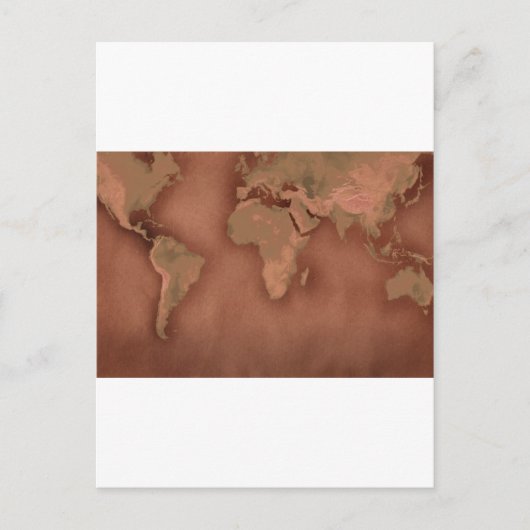 Postale carte du vieux monde (Devant)