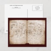 Postale Carte du Vinland (Devant / Derrière)