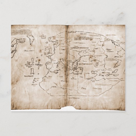 Postale Carte du Vinland (Devant)