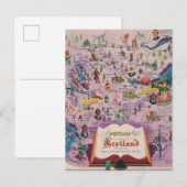 Postale Carte Dunlop de l'Ecosse centrale (Devant / Derrière)