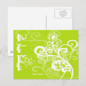 Postale Carte Eid (Devant / Derrière)