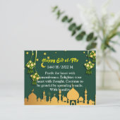 Postale Carte Eid al-Fitr 2 (Debout devant)