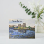 Postale Carte Eilean Donan Castle (Debout devant)