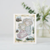 Postale Carte Éire 1851 (Debout devant)