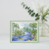 Postale Carte en tout temps Blue River (Debout devant)