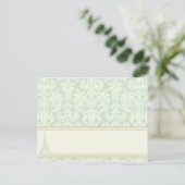 Postale Carte Endroit Écrite Damask Paris (Debout devant)