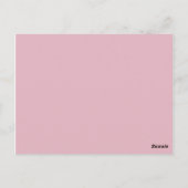 Postale Carte Endroit Écrite Lanterne/Fleurs Rose Violet (Dos)