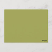 Postale Carte Endroit Écrite Pomme Verte Fruit (Dos)