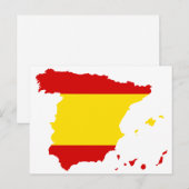POSTALE CARTE ESPAGNE (Devant / Derrière)