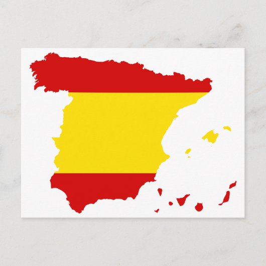 POSTALE CARTE ESPAGNE (Devant)