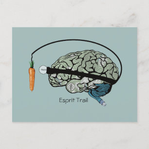 Postale Carte Esprit trail