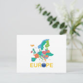 Postale Carte Europe (Debout devant)