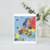 Postale Carte Europe (Debout devant)