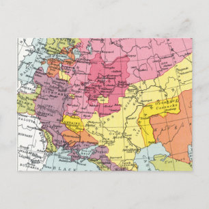 POSTALE CARTE : EXPANSION DE LA RUSSIE