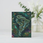 Postale Carte fantastique de la faune de la jungle d'Améri (Debout devant)