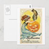 Postale Carte Fantôme (Devant / Derrière)
